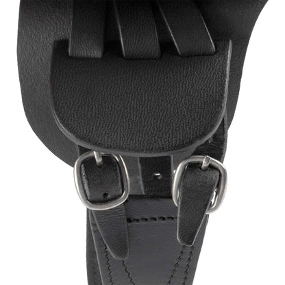 Silla de doma para caballo de juguete Equestro - Negro