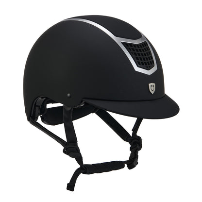 Marco ultra ligero Lucido homologación EN 1384-2023 Equestro - Black/Silver