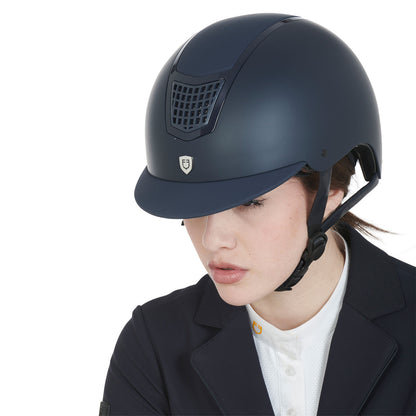 Marco ultra ligero Lucido homologación EN 1384-2023 Equestro - Navy/Navy