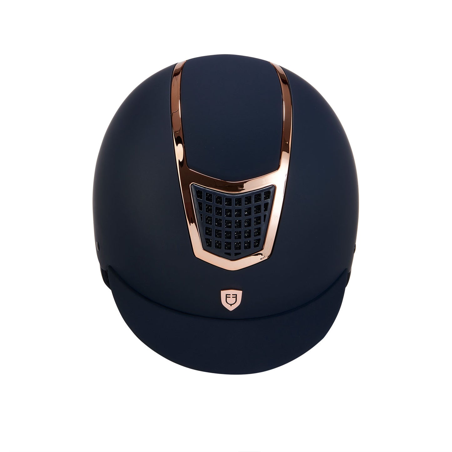 Marco ultra ligero Lucido homologación EN 1384-2023 Equestro - Navy/Rose Gold