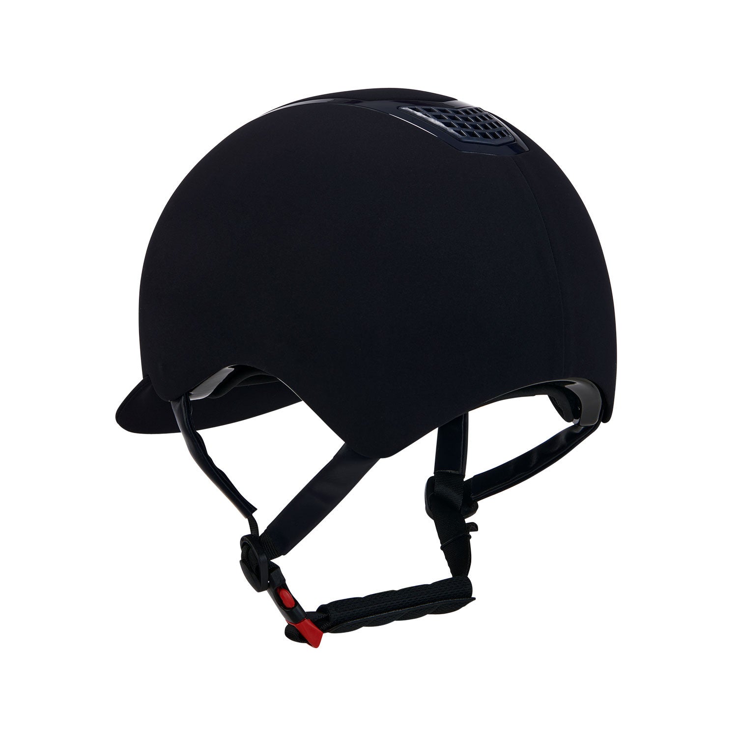 Gorra de terciopelo con ribete de color Equestro - Navy/Navy