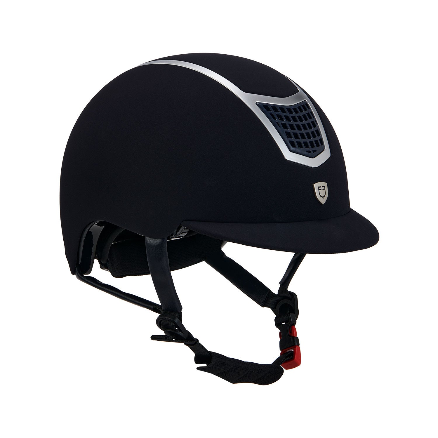 Gorra de terciopelo con ribete de color Equestro
