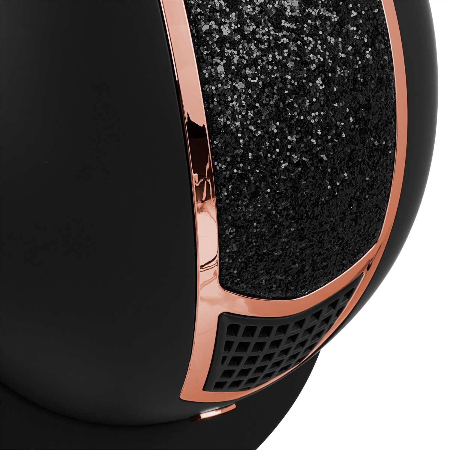 Casco con brillo homologación EN 1384-2023 Equestro - Black/Rose Gold