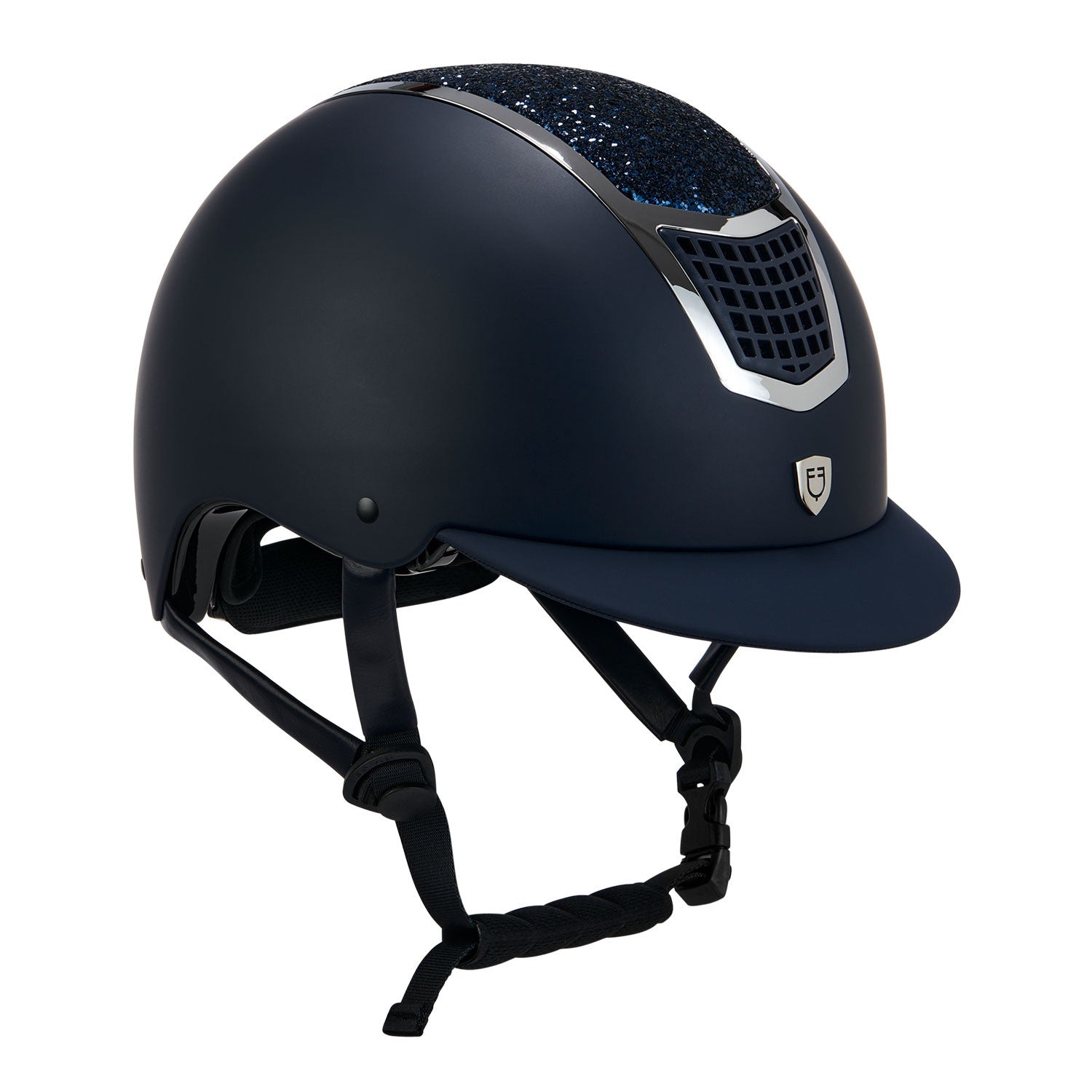 Casco con brillo homologación EN 1384-2023 Equestro