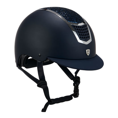 Casco con brillo homologación EN 1384-2023 Equestro