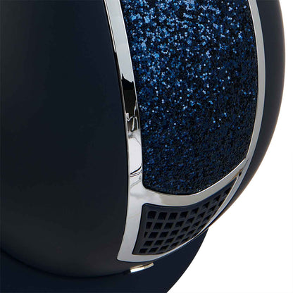 Casco con brillo homologación EN 1384-2023 Equestro - Navy/Silver