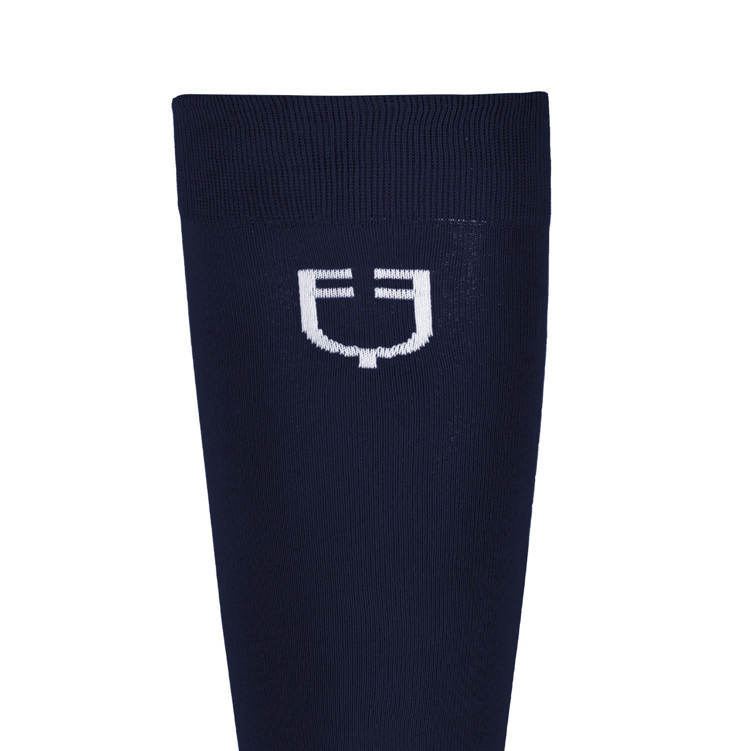 Calcetín básico ligero unisex Equestro - Navy Blazer (19-3923)/White