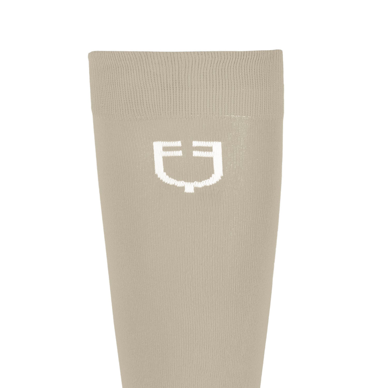 Calcetín básico ligero unisex Equestro - Oxford Tan (15-1306)/White
