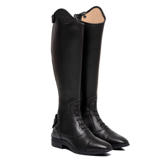Botas unisex con cordones e inserto multilogotipo Equestro