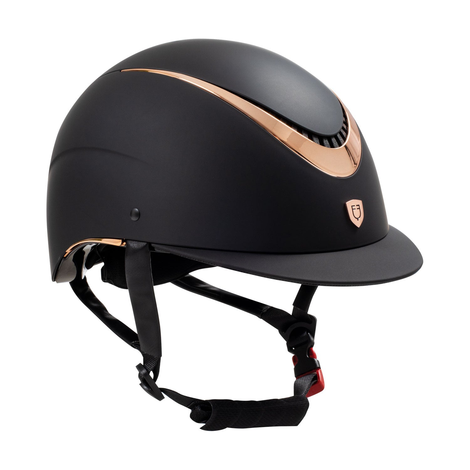 Casco unisex con marco brillante homologación EN 1384-2023 Equestro