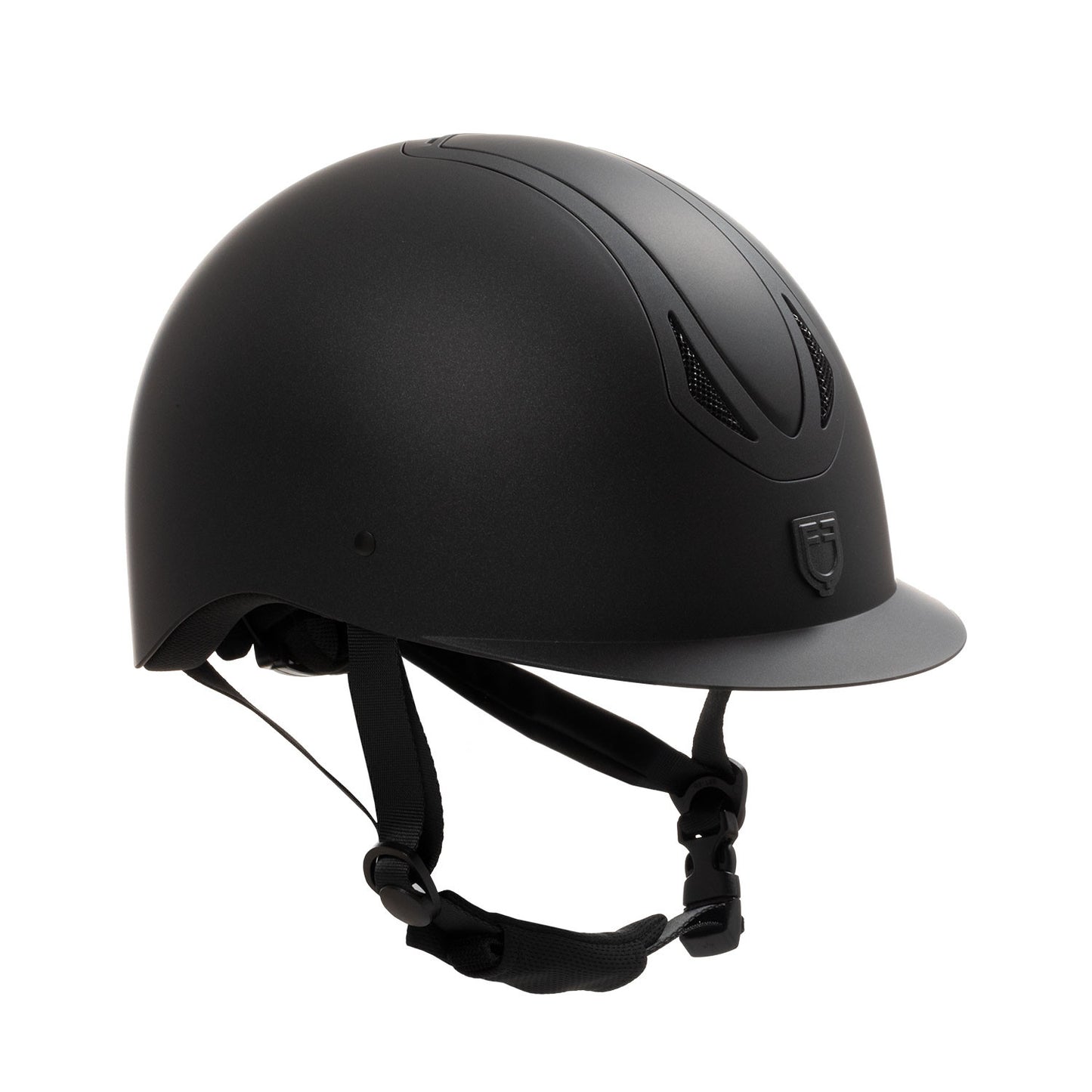 Casco unisex Azael con rueda trasera homologación EN 1384-2023 Equestro - Black/Black