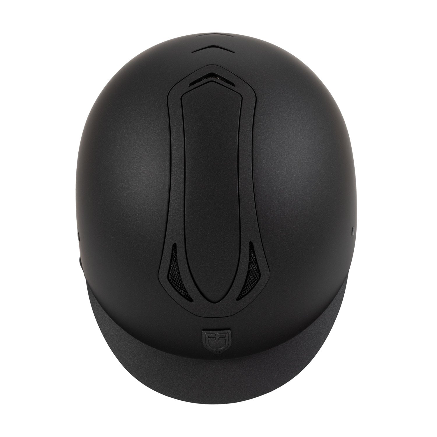 Casco unisex Azael con rueda trasera homologación EN 1384-2023 Equestro - Black/Black