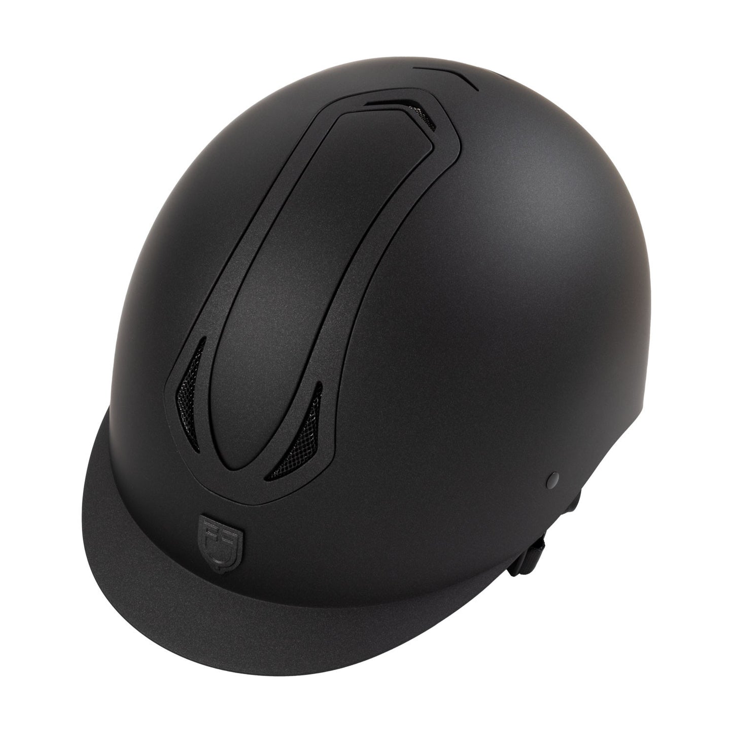 Casco unisex Azael con rueda trasera homologación EN 1384-2023 Equestro - Black/Black