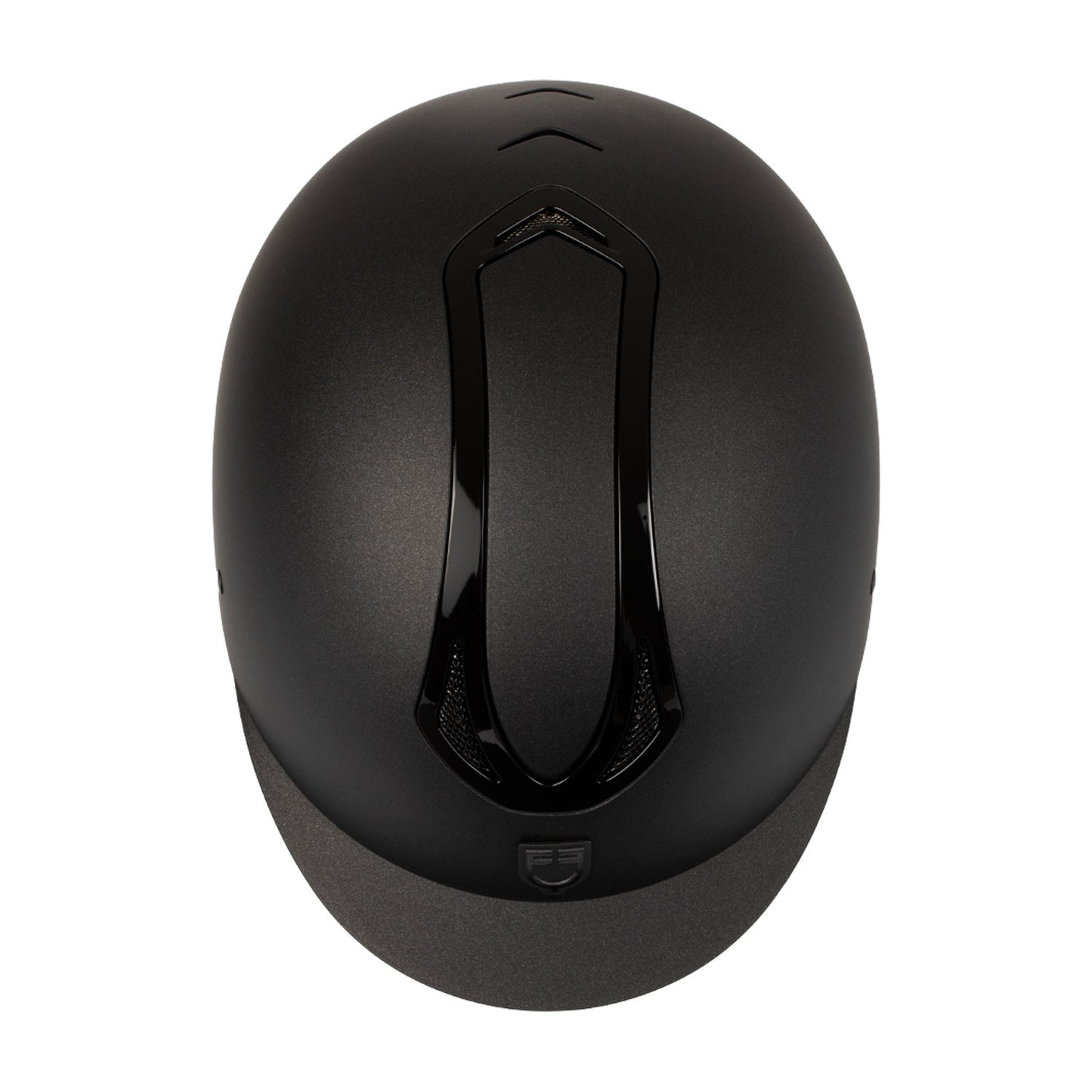 Casco unisex Azael con rueda trasera homologación EN 1384-2023 Equestro - Black/Black Shiny