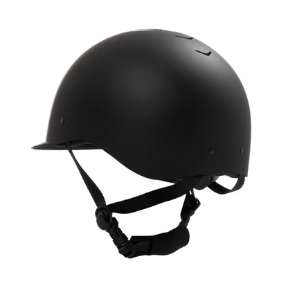 Casco unisex Azael con rueda trasera homologación EN 1384-2023 Equestro - Black/Gunmetal