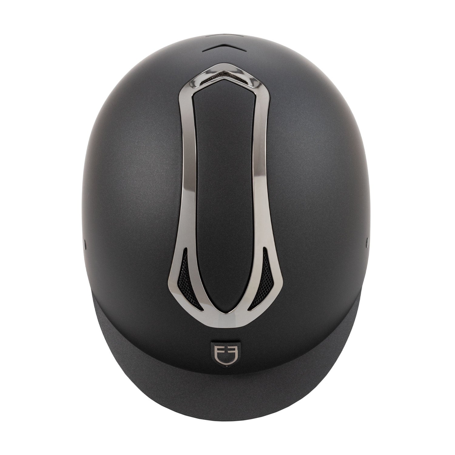 Casco unisex Azael con rueda trasera homologación EN 1384-2023 Equestro - Black/Gunmetal