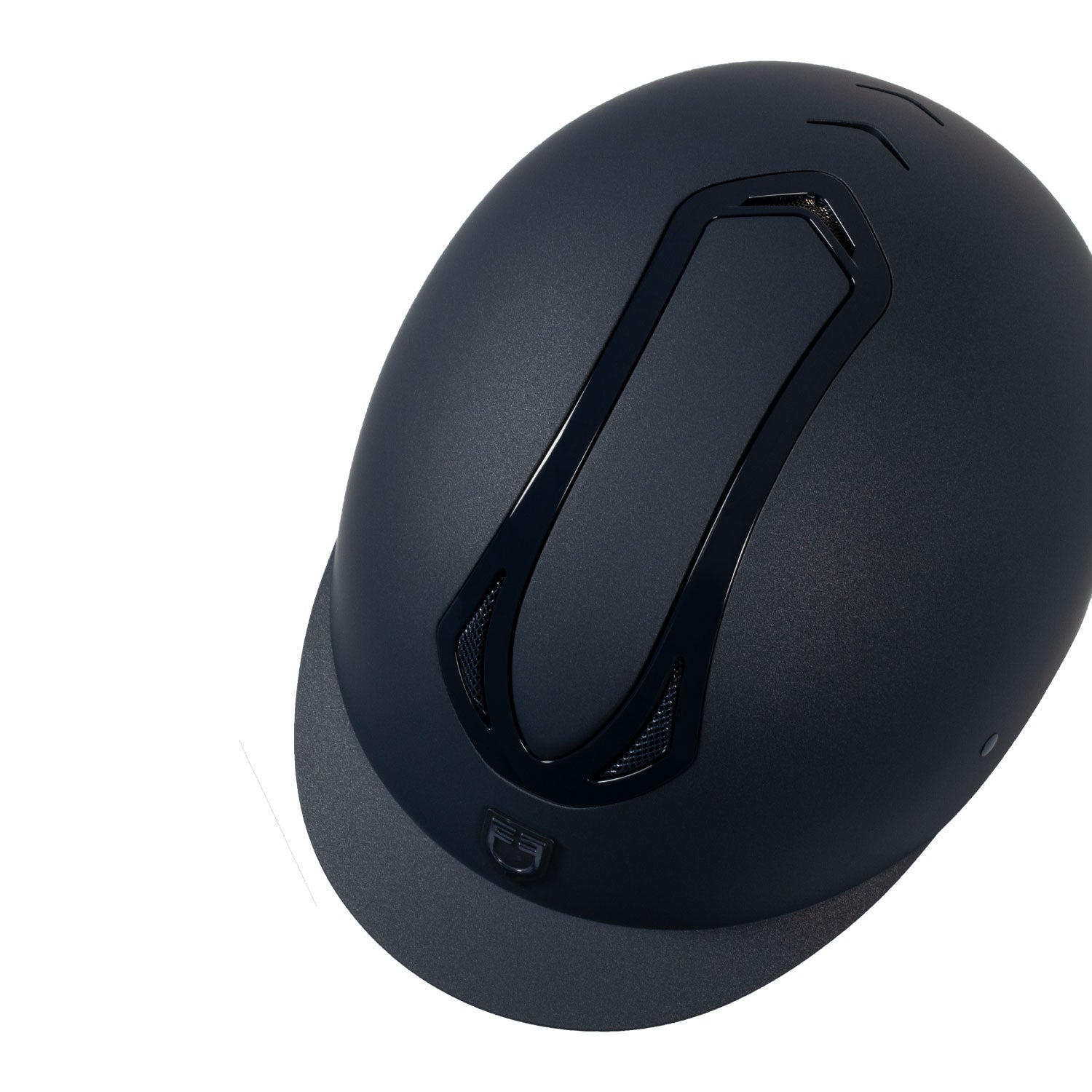 Casco unisex Azael con rueda trasera homologación EN 1384-2023 Equestro - Navy/Navy Shiny