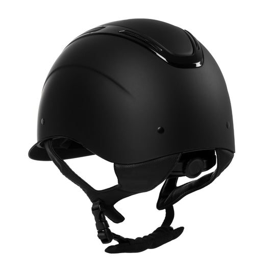 Casco Apocalipse unisex Equestro - Black/Black Shiny