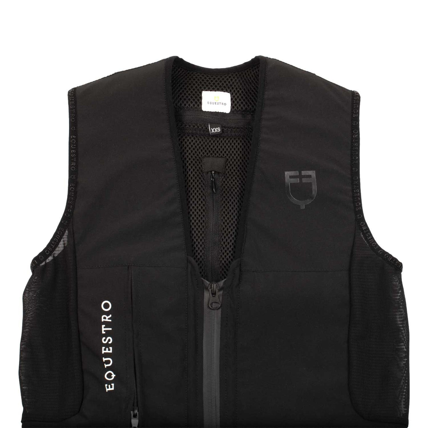 Chaleco airbag (compatible con protección trasera) Equestro - Negro