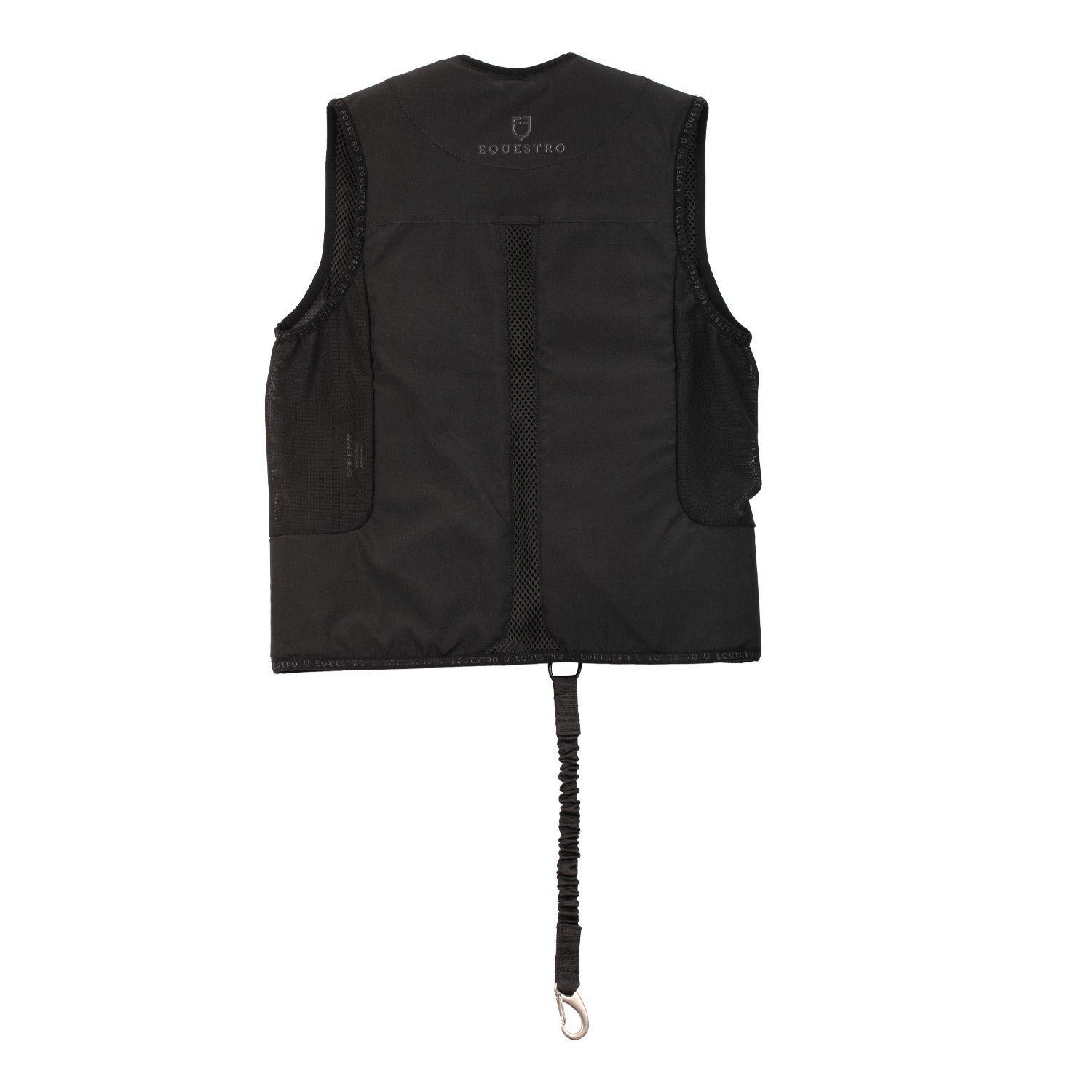 Chaleco airbag con protección trasera nivel 2 Equestro - Negro