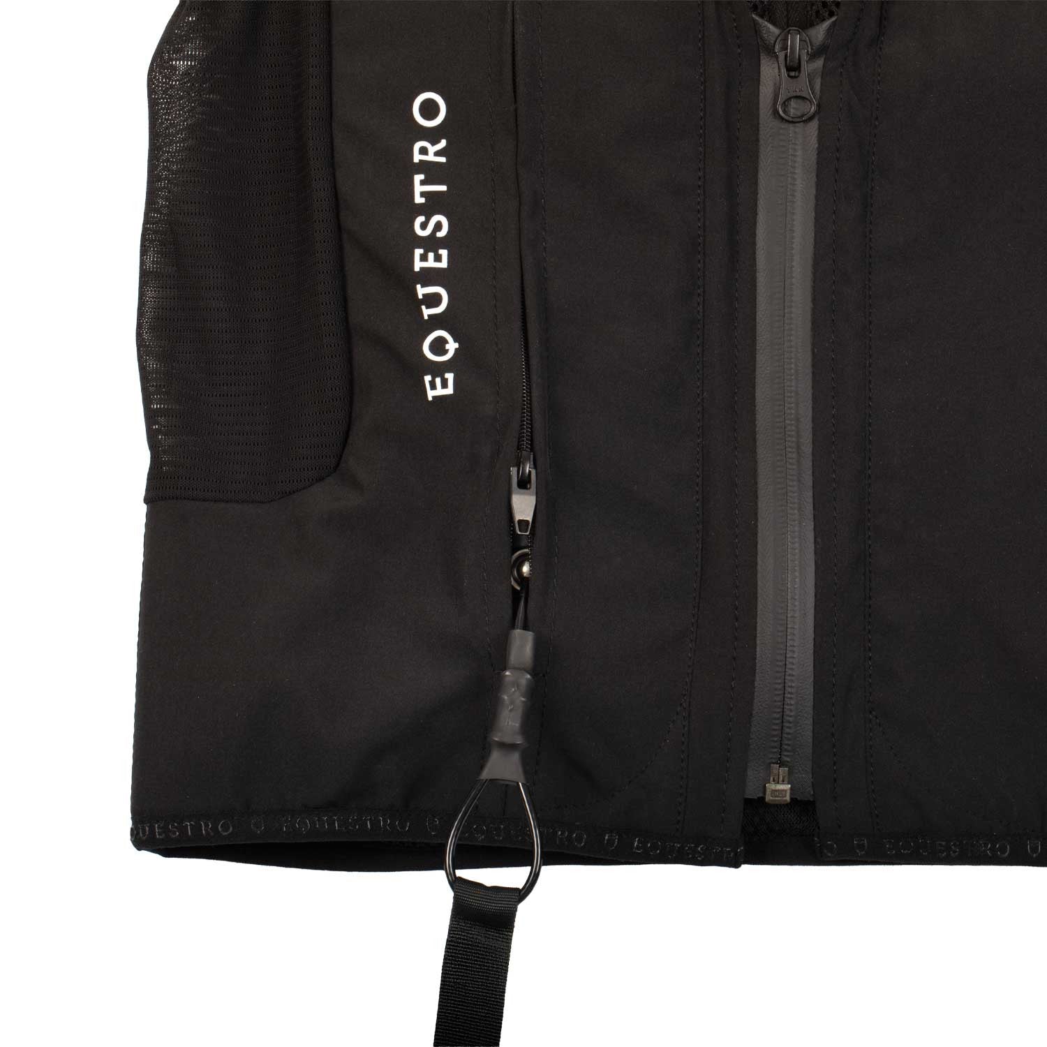 Chaleco airbag con protección trasera nivel 2 Equestro - Negro