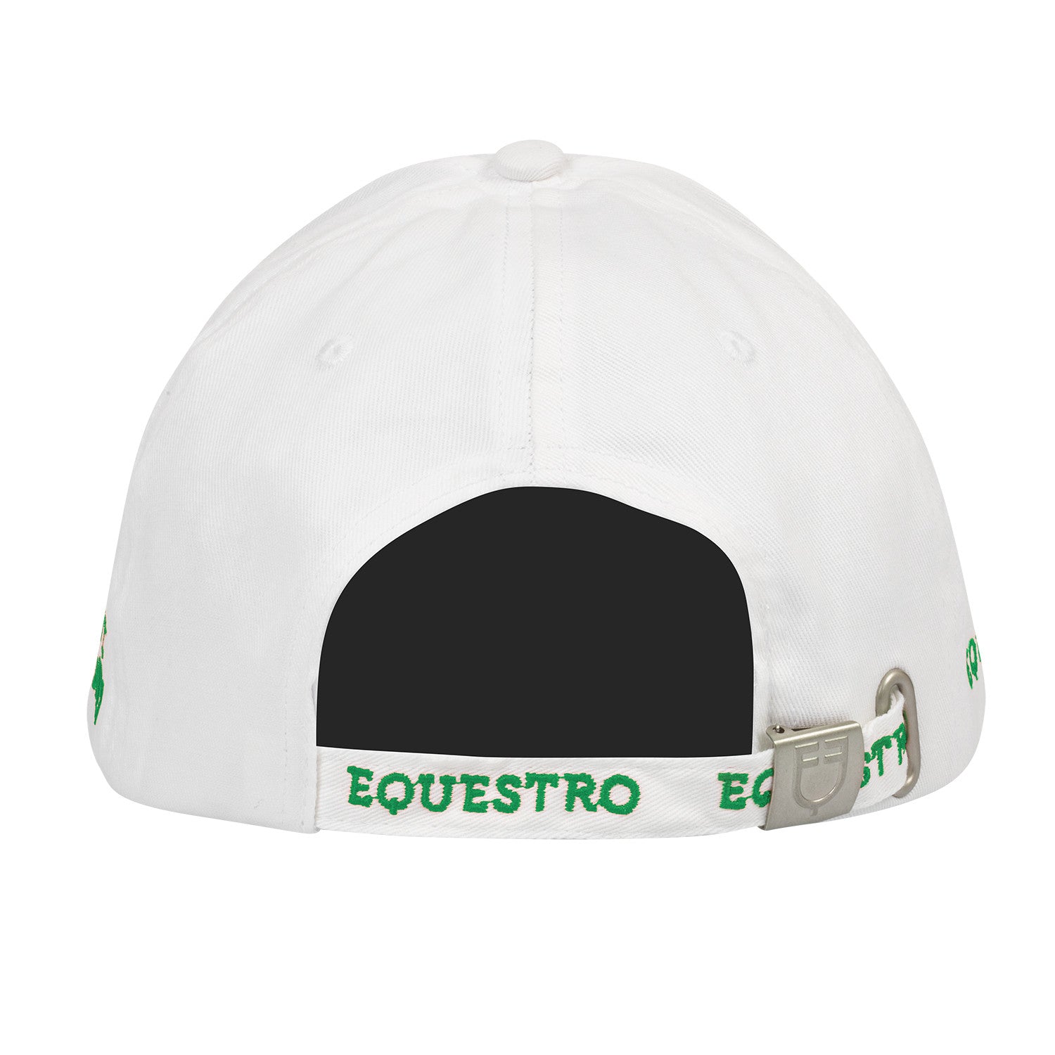 Gorra unisex de béisbol Equestro - White/Green