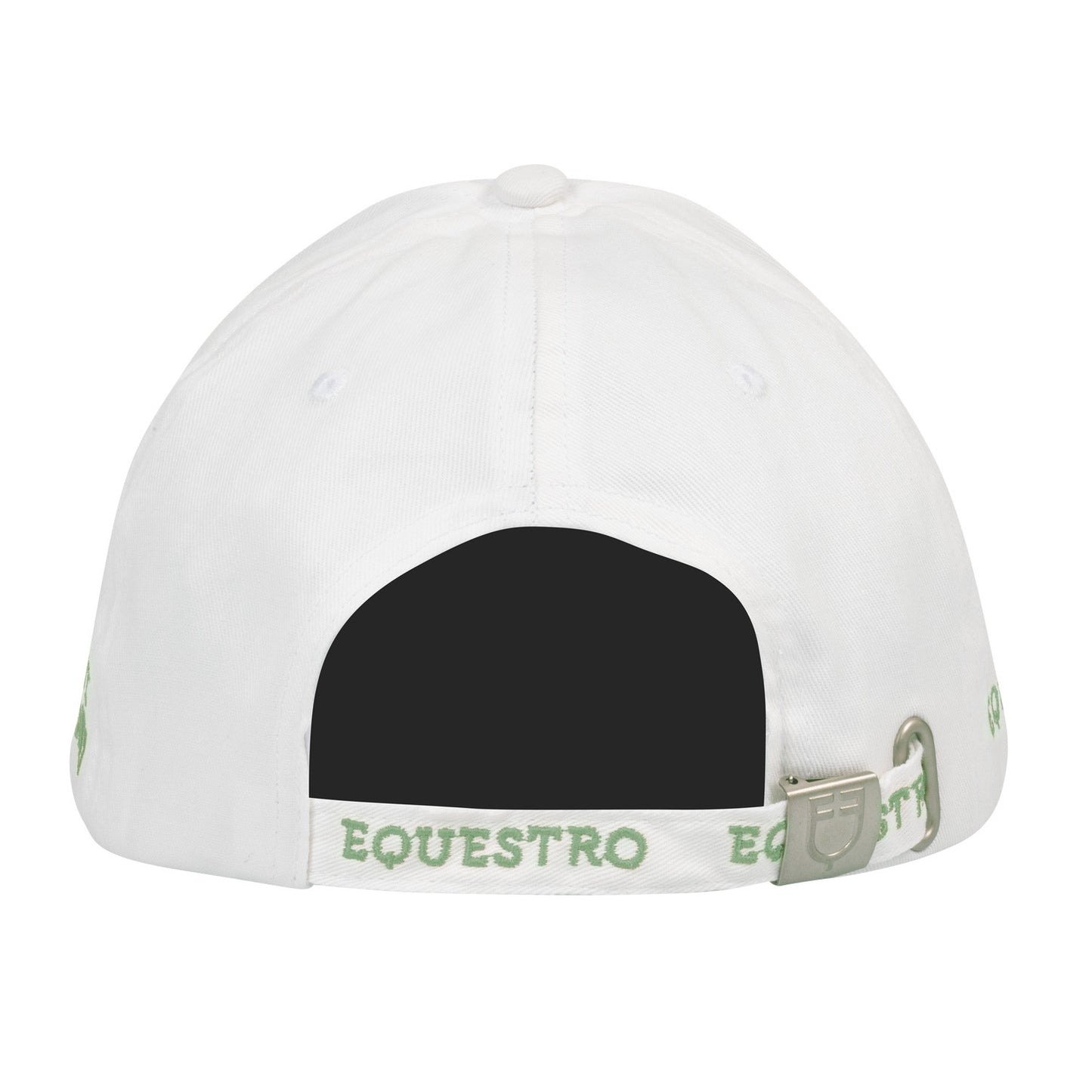 Gorra unisex de béisbol Equestro - White/Light Green