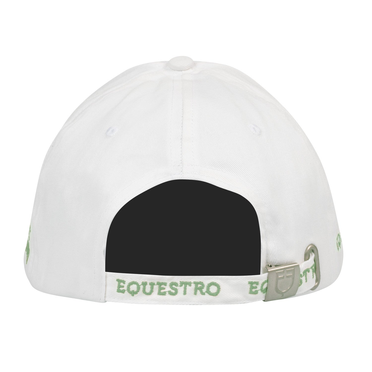 Gorra unisex de béisbol Equestro - White/Light Green