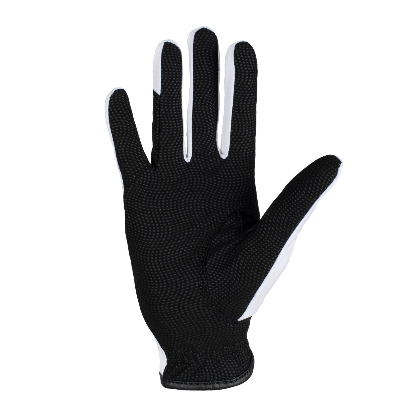 Guantes de tejido técnico con logo multicolor Equestro - White/Black