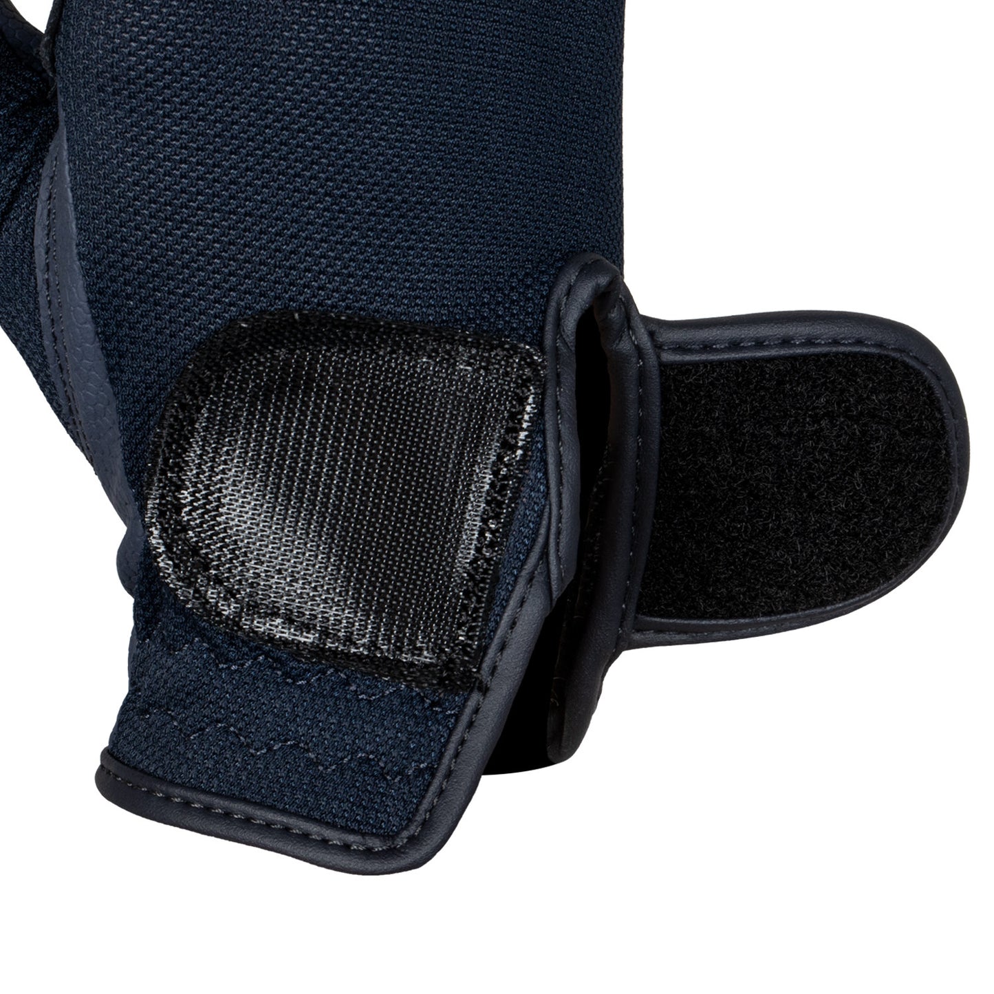 Guantes unisex de tejido técnico y malla Equestro - Azul marino
