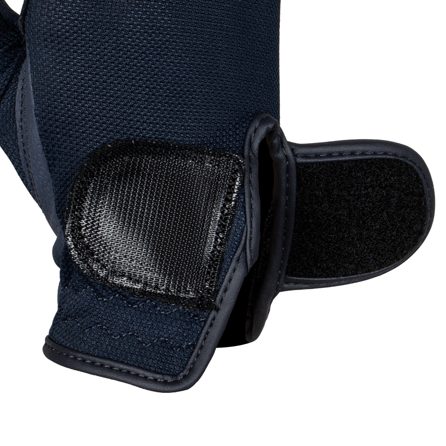 Guantes unisex de tejido técnico y malla Equestro - Azul marino