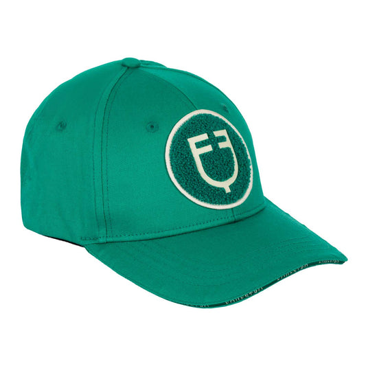Gorra de béisbol con logo en parche de felpa Equestro