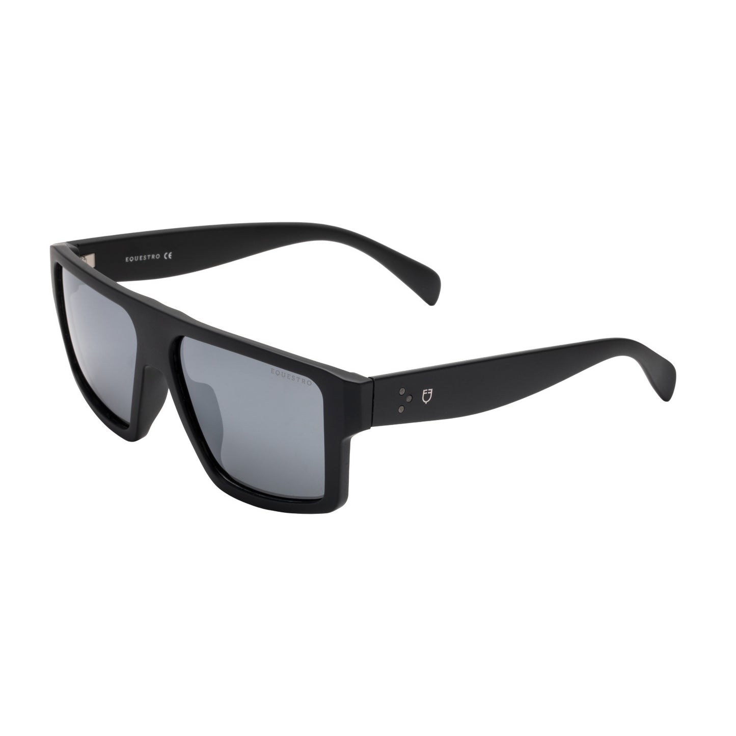 Gafas de sol deportivas polarizadas modelo Sunniva Equestro - Black Matt/Silver Revo