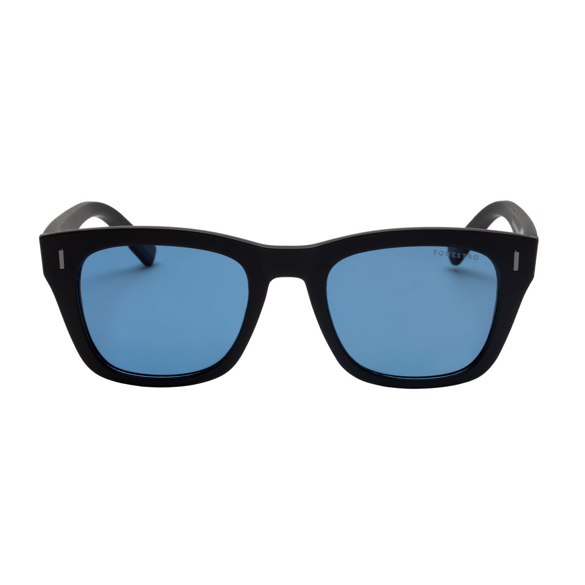 Gafas de sol deportivas polarizadas modelo Solana Equestro - Black Matt/Blue
