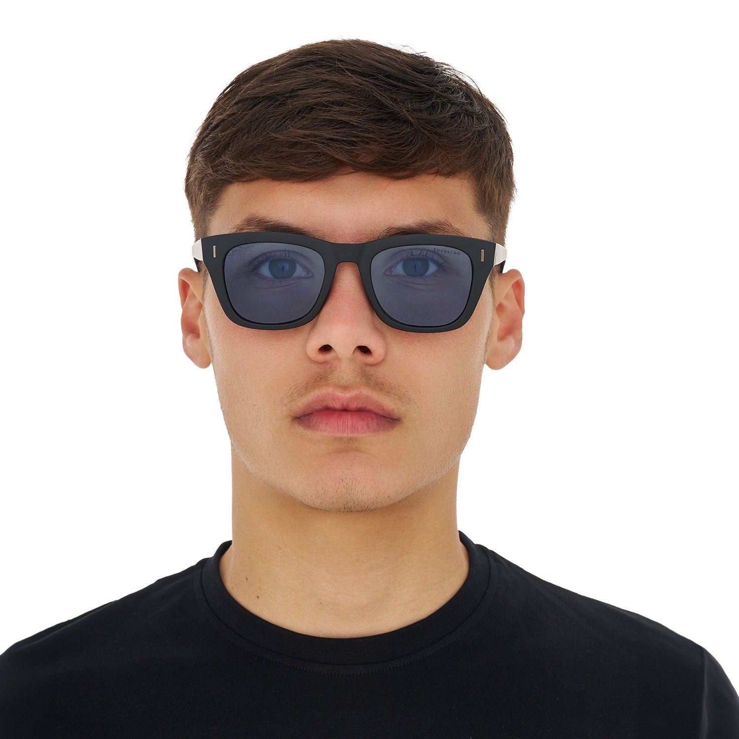 Gafas de sol deportivas polarizadas modelo Solana Equestro - Black Matt/Blue