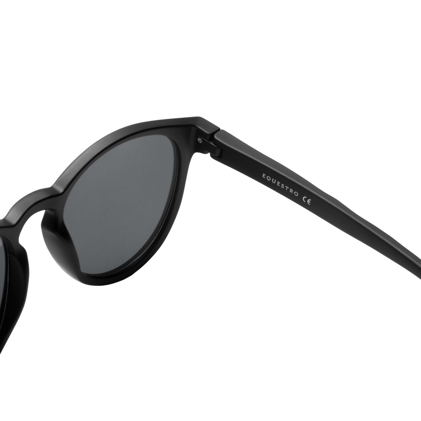 Gafas de sol deportivas polarizadas modelo Heulwen Equestro - Black Matt/Silver Revo
