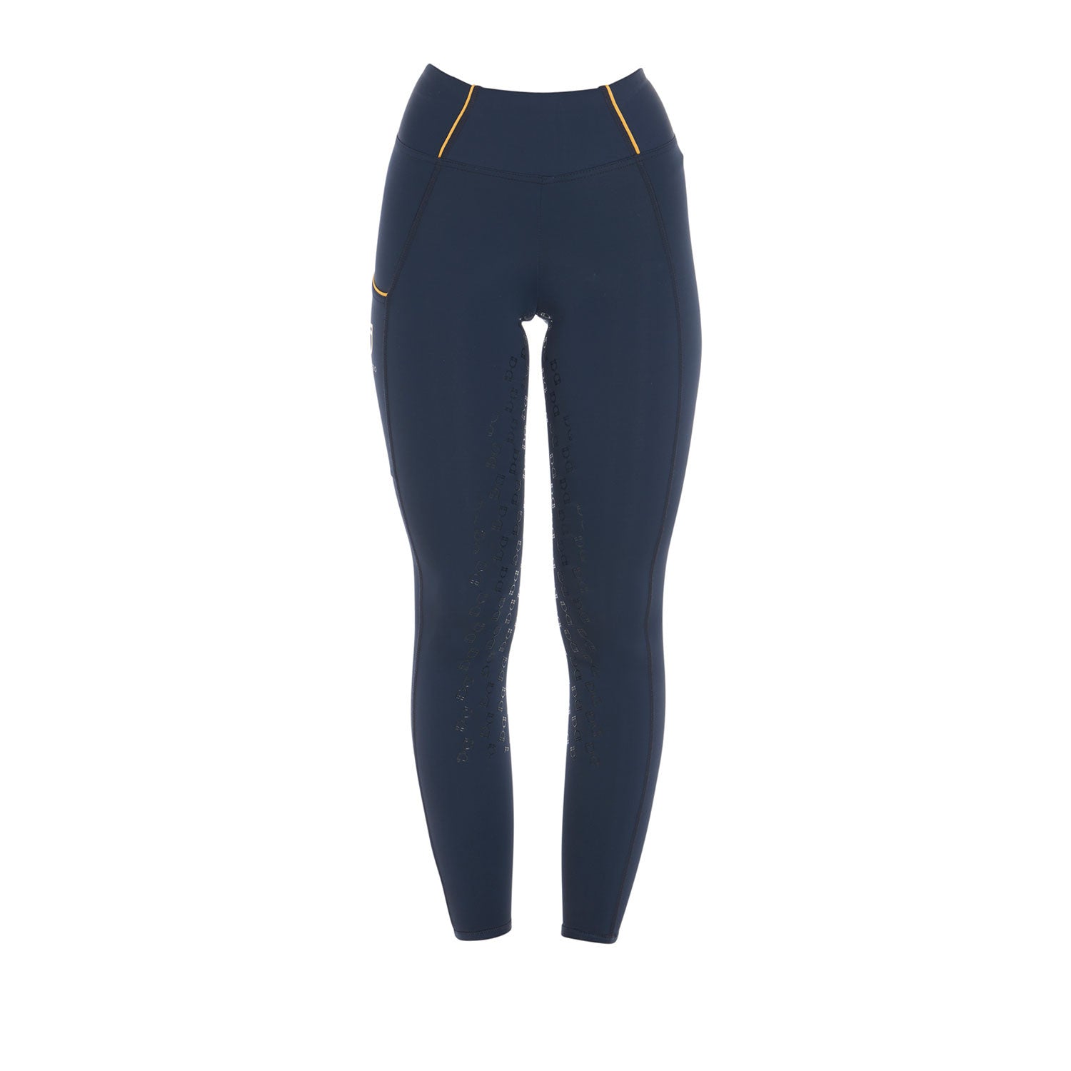 Leggings de mujer ligeros slim fit Equestro - Navy Blazer