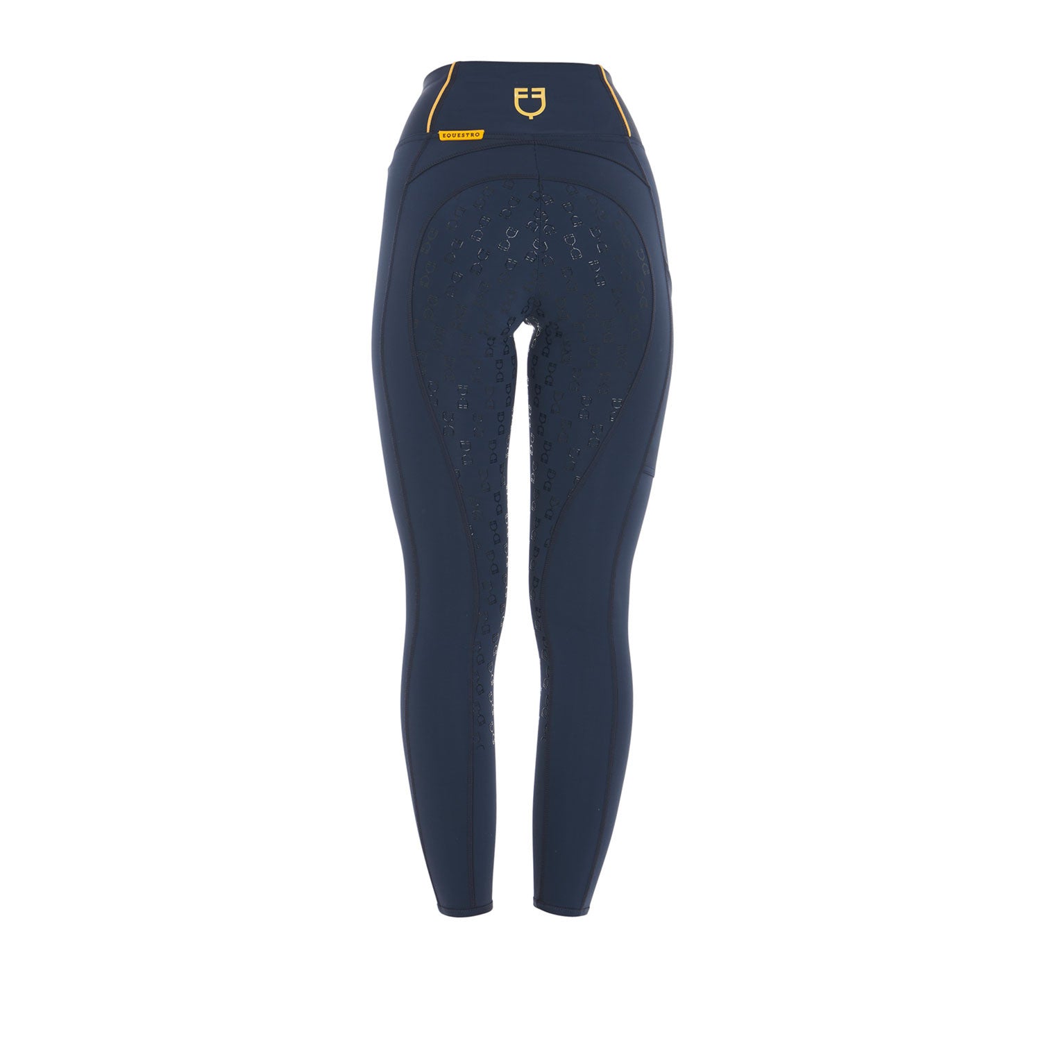Leggings de mujer ligeros slim fit Equestro - Navy Blazer