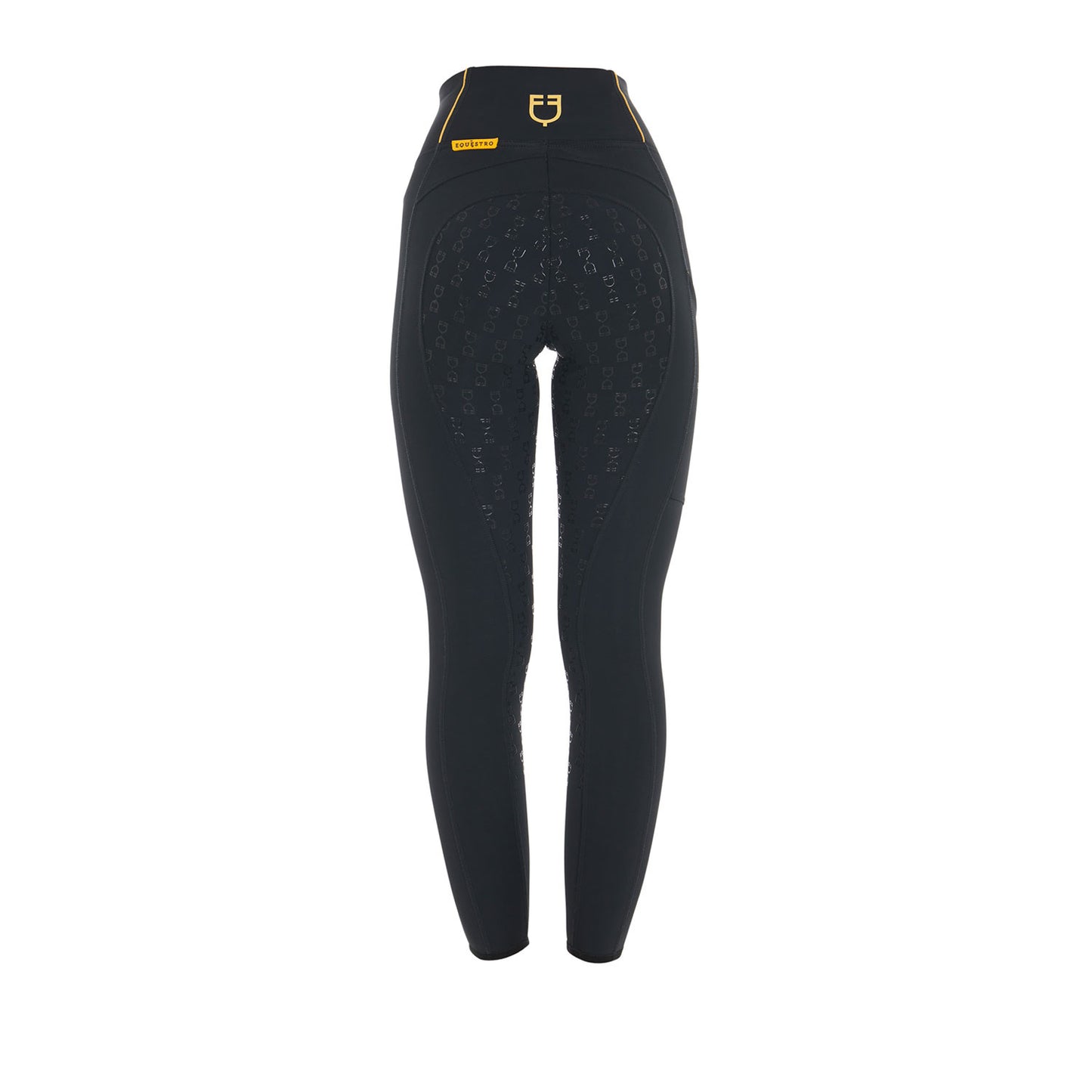 Leggings de mujer ligeros slim fit Equestro - Negro