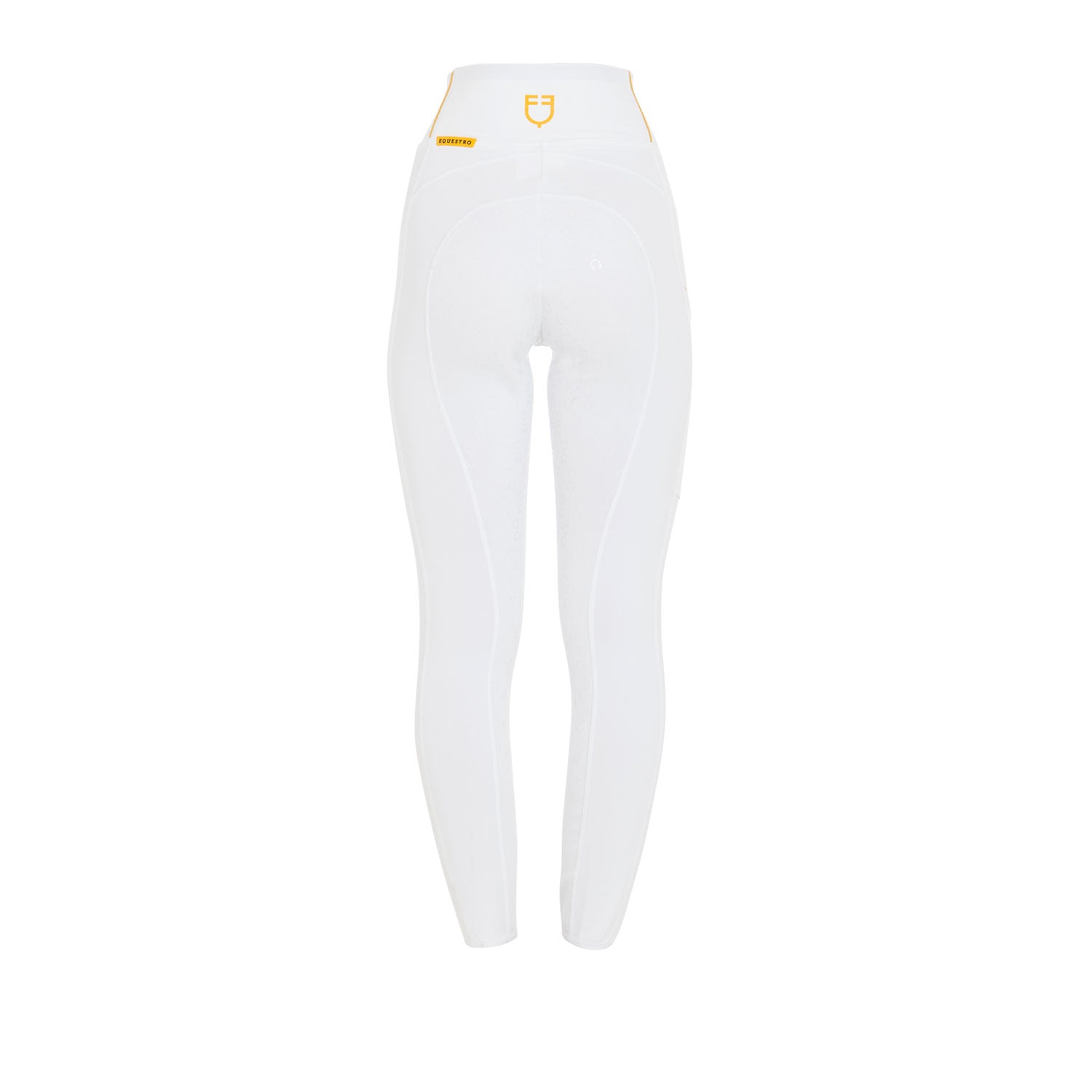 Leggings de mujer ligeros slim fit Equestro - Blanco