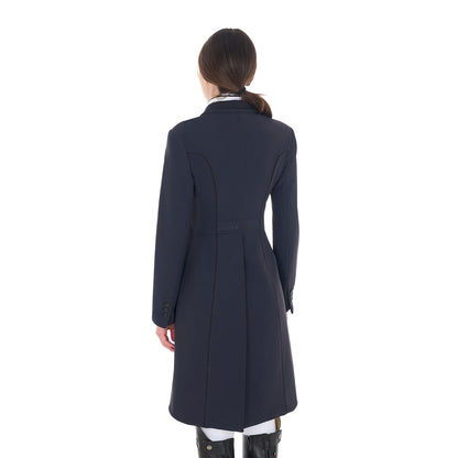 Frac de mujer de concurso en tejido técnico Equestro - Navy Blazer