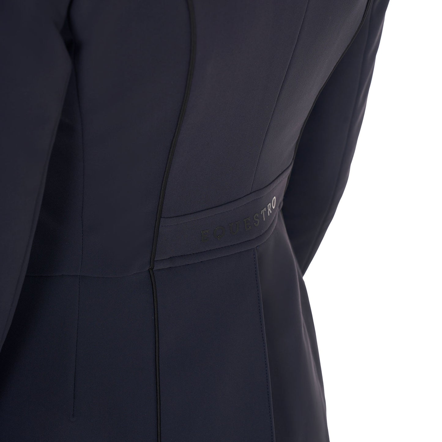 Frac de mujer de concurso en tejido técnico Equestro - Navy Blazer