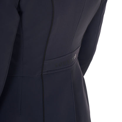 Frac de mujer de concurso en tejido técnico Equestro - Navy Blazer