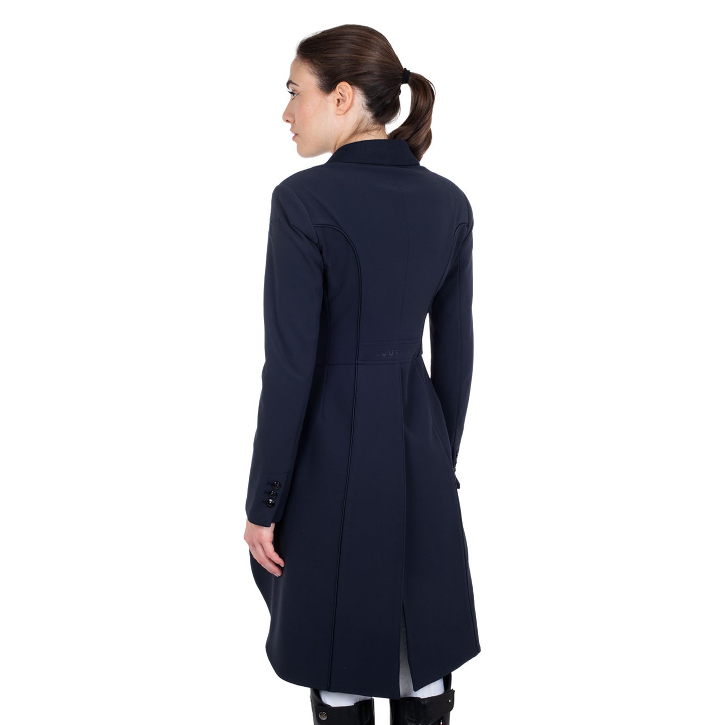 Frac de mujer de concurso en tejido técnico Equestro - Azul marino