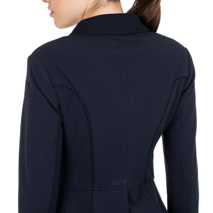 Frac de mujer de concurso en tejido técnico Equestro - Azul marino
