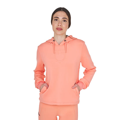 Sudadera mujer cut out con capucha Equestro - Desert Flower