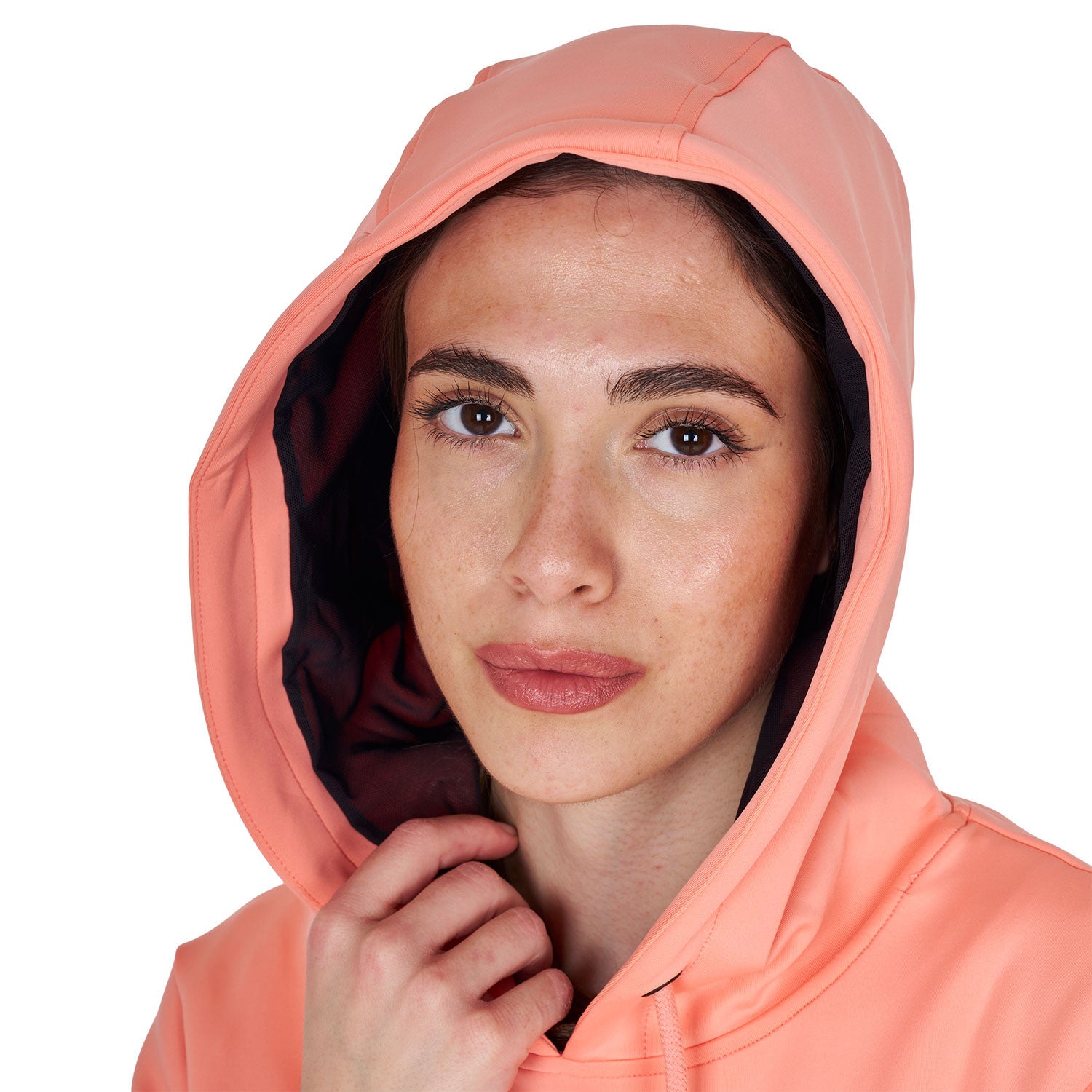 Sudadera mujer cut out con capucha Equestro - Desert Flower