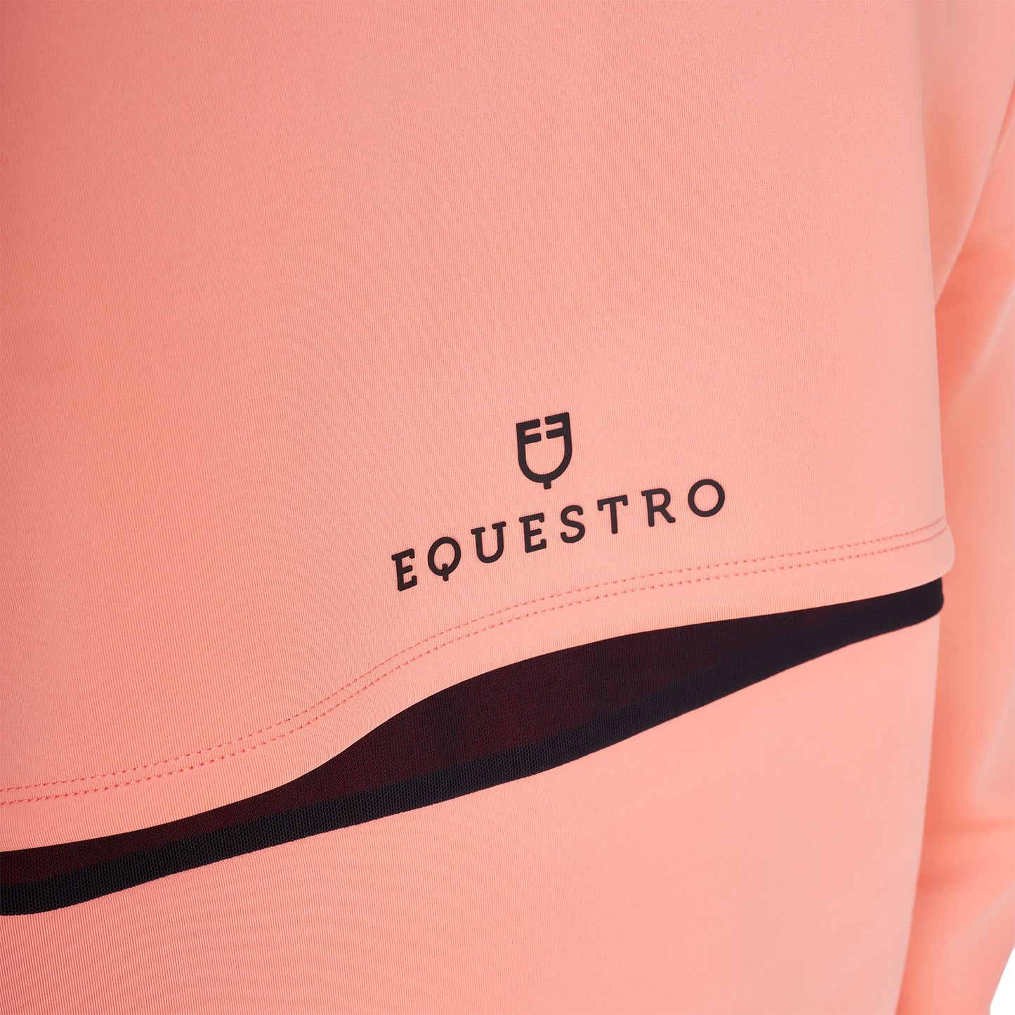 Sudadera mujer cut out con capucha Equestro - Desert Flower