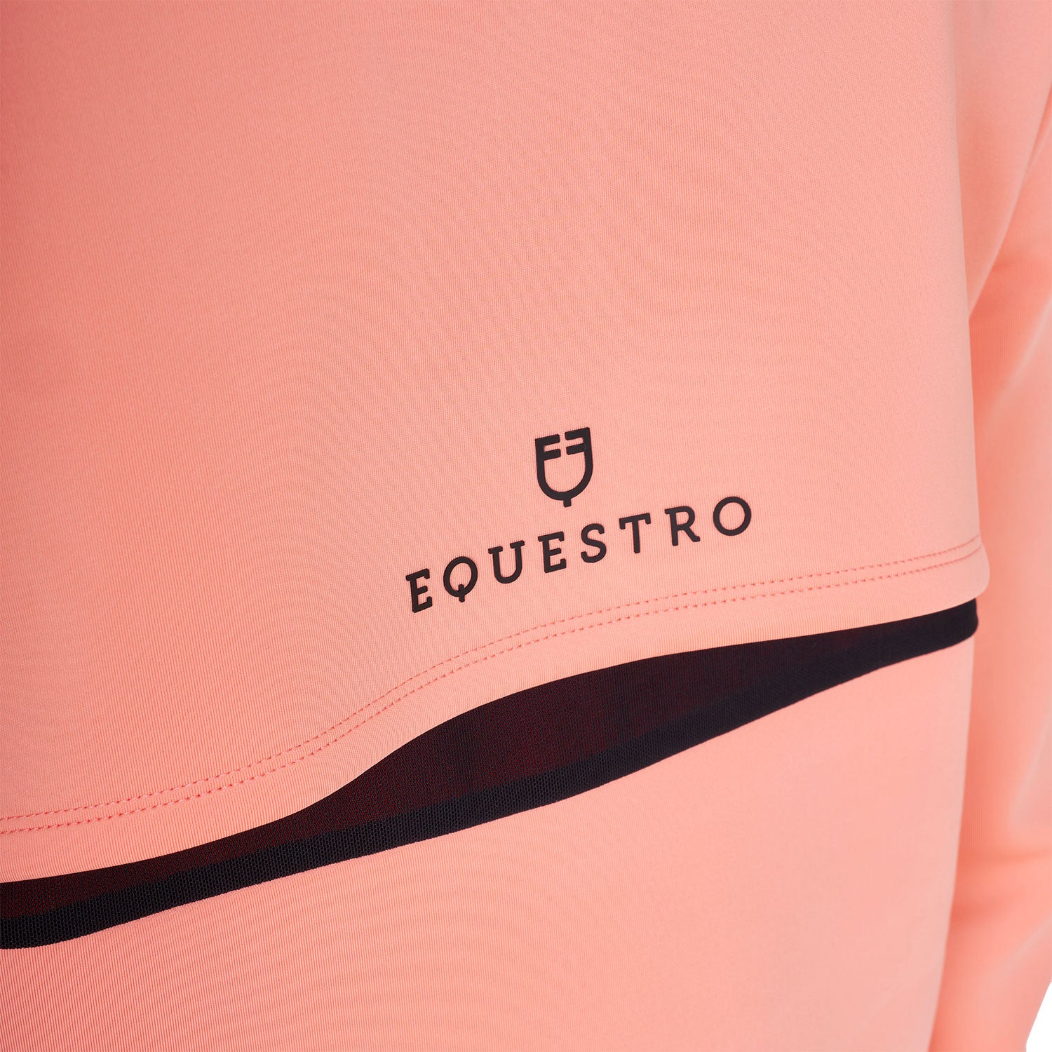 Sudadera mujer cut out con capucha Equestro - Desert Flower