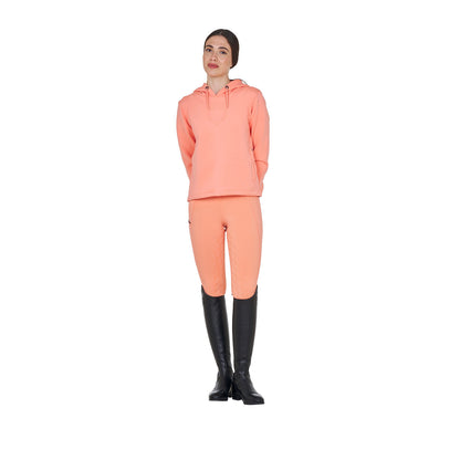 Sudadera mujer cut out con capucha Equestro - Desert Flower